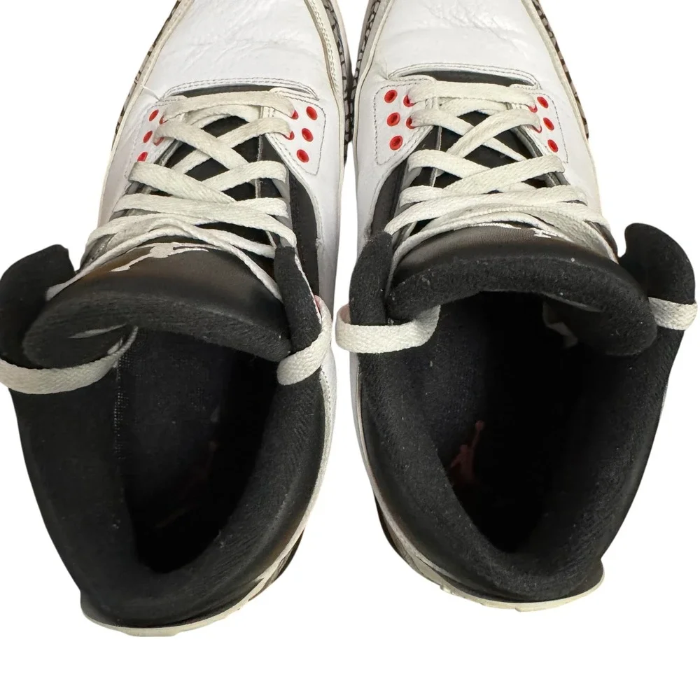 Nike Air Jordan 3 Retro Infrared 23 White Cement Reimagined Sneakers DN3707-100‎
